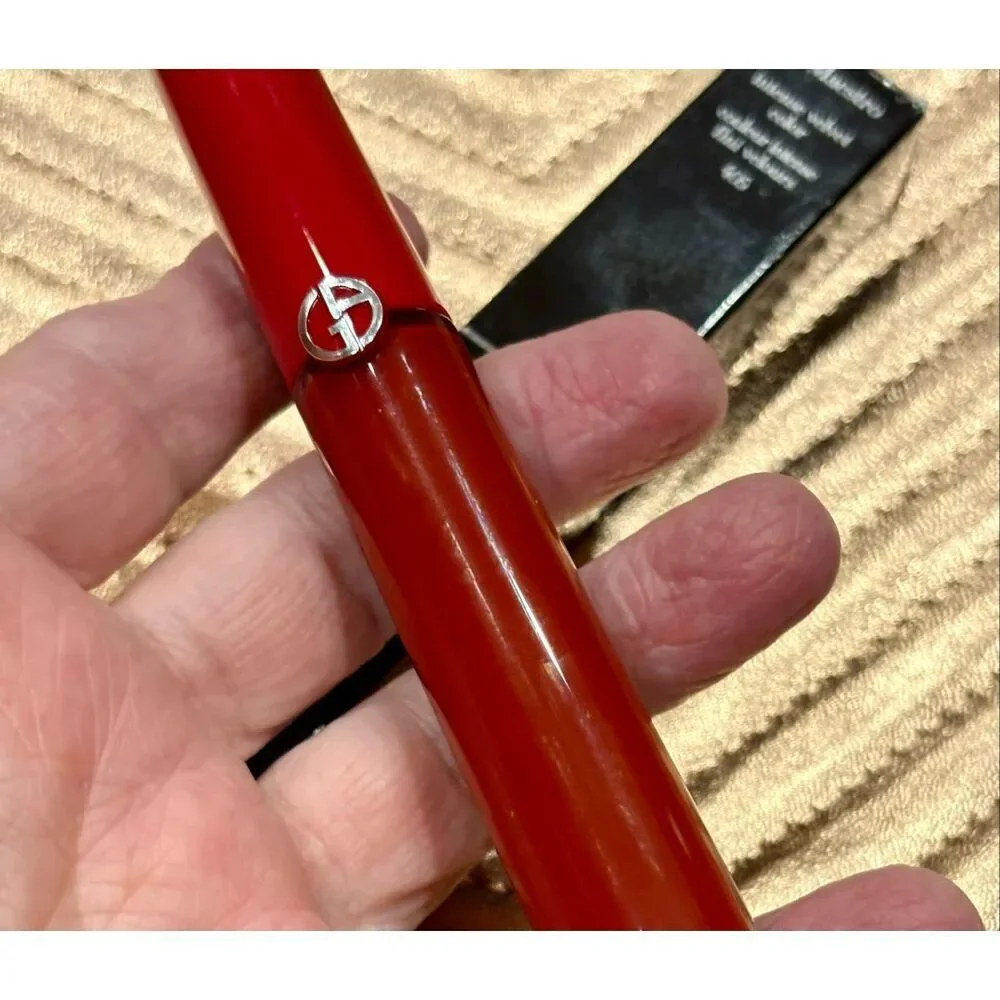 GIORGIO ARMANI- NIB Lip Maestro/Intense Velvet Color Liquid Lipstick/#405-Sultan